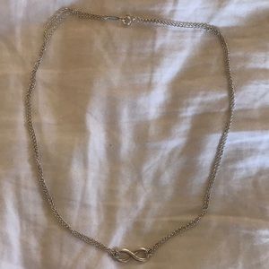 Tiffany Infinity Necklace Authentic